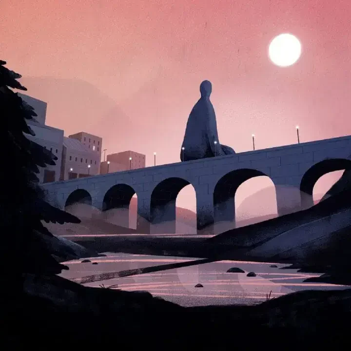 Giant on the bridge image