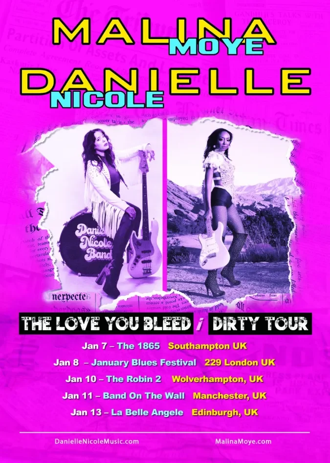 MM DN UK Tour flier poster print scaled