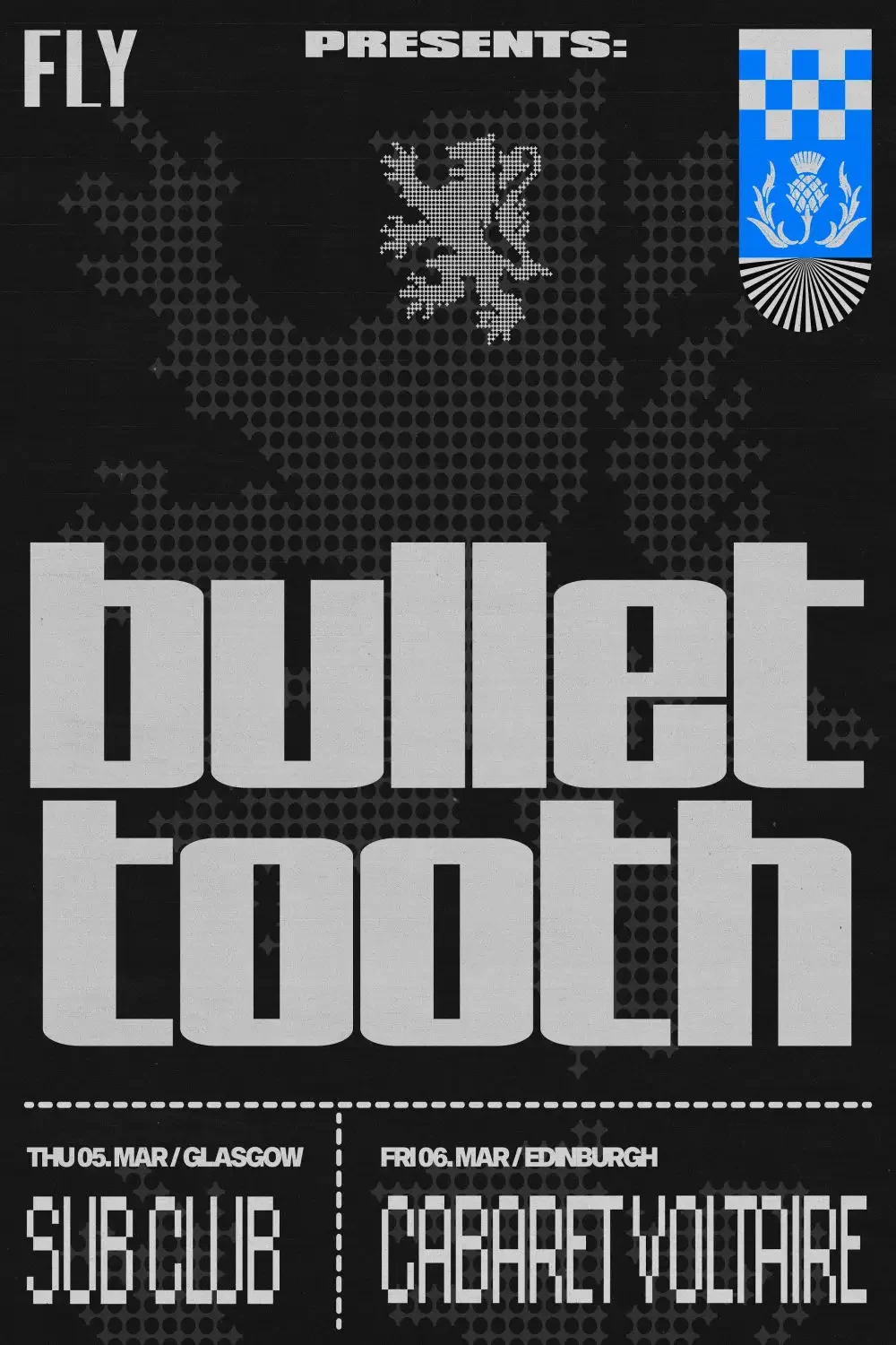 Fly bullet tooth